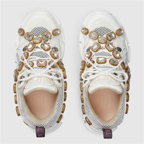 gucci flashtrek sneaker with removable crystals replica|gucci flashtrek sneakers piccolo.